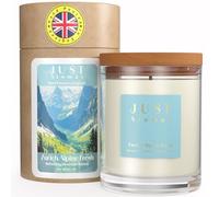 Zurich Alpine Fresh Luxury Scented Candle Gift- Hand-Poured in England - Fresh Floral Lavender & Jasmine Up to 40 Hours Burn Time
