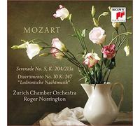 ZURICH CHAMBER ORCH Mozart: Serenade K. 204 & Divertimento K (CD) (US IMPORT)