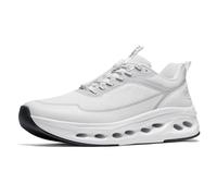 ZURIN Men's Walking Shoes Running Tennis Cushioned Fashion Sneakers | Comfortable Lightweight Shoes with Arch Support, Non Slip Athletic Sneakers for Workout, Jogging, Standing Long Time, Gym