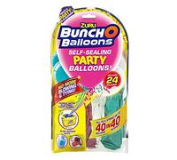 Zuru 51679 Bunch O Balloons Party, 40 Balloons in 40 Seconds, Refill Pack with 24 Balloons and Adapter, 3 Assorted Designs, No Selection Possible