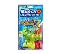 Zuru Bunch O Balloons (Colour May Vary, 3 Bunches, 100 Self-tying, Rapid-Fill Water Balloons), 1 Pack