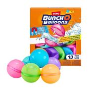 ZURU Bunch O Balloons Reusable Water Balloons,for Kids, Adults (13 Pack - Asst. Colors)