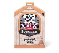 Zuru Fuggler Funny Ugly Monster Plush Toy - 9 in Butt Ugly Pets (Annoyed Alien - Dalmatian)