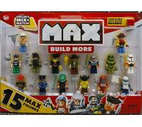 ZURU MAX Build More Mini Figure Set - 15 Figures Styles Vary New