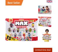ZURU MAX Build More Mini Figure Set - 15 Figures (Styles Vary) 8344