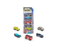 ZURU Metal Machines City Force Car Pack with 5 Cars and for Children from 3 Years