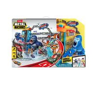 Metal Machines Gorilla Rampage Garage Playset, Diecast Cars Giant Race Track (Gorilla), Frustration Free Packaging (Brown Mail Box)
