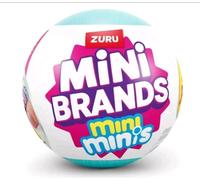 ZURU Mini Brands Mini Minis, Collectible Kitchen & Food Miniatures, Fill The Fridge Collection - Single Ball