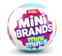 ZURU Mini Brands Mini Minis, Collectible Kitchen & Food Miniatures, Fill The Fridge Collection - Single Ball