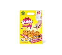 ZURU Slime Mart DIY Waffle Making Kit, Creative Food Slime Set with Mixing Tools, Ages 6+, Yellow Shopping Bag Box