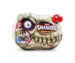 Zuru Smashers Dino Island T-Rex Battle Playset - 52 Pieces - For Children From 3 Years