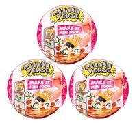 ZURU Surprise Blind Box Capsule Figures - (3x MGA Mini Verse S2 Diner Capsules)