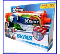 Zuru X-Shot Fast Fill Skins Blaster Gun 500ml Fires Up To 33ft - Blazer - NEW