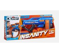 Zuru x Shot Insanity Mad Mega Barrel Dart Blaster with 72 Darts BRAND NEW