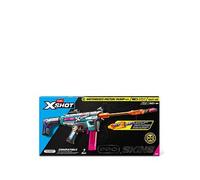 X-Shot Skins Pro Motorized Blaster S1 AEB Automatic Electric Dart Gun with Adjustable Shoulder Rest, Accuracy Pro Roller Scar, Partial or Fully Automatic, 160fps Shooting