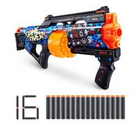 ZURU X-Shot Skins Last Stand Dart Blaster (16 Darts), Modern, Multi-coloured, Fantasy, Kids 6-12 Years, Unisex