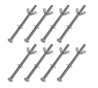 zutisay 8 Piece Set M6×100mm Stainless Steel Mini Iron Flower Press Tool Kit Flower Press with Wing Screws and Washers A Tool for DIY Flower Enthusiasts to Make Artificial Flowers