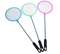 zutisay Fish Tank net Aquarium Fish net Random Color Total Length × Diameter 14.17×3.93inch Colored net Suitable for All Fish Shrimp and Other Aquatic Creatures 3pcs