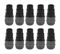 ZUUOZBYY 10pcs Plastic Steel Quick Connector Self Locking C Type SF Female Thread Air Pipe Connector (G1/4“（20）)