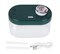 ZUUOZBYY 1L USB Powered Desktop Double Spraying Humidifier with Ambient Night Light for Home Office (Green)