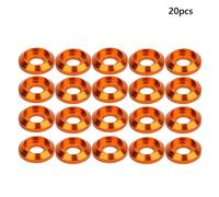 ZUUOZBYY 20PCS 6061 Aluminum Alloy Screw Washer Gasket for M3 Hex Socket Screws
