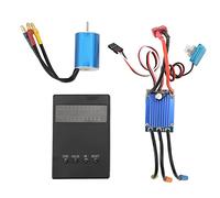 ZUUOZBYY 2435 4500KV Brushless Motor Programming Card 25A Brushless ESC for 1/16 1/18 RC Car