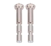 ZUUOZBYY 2Pcs Integrated Hardened Steel Nozzles Fit for Anycubic 3 Maximum 3D Printer Ti Alloy Throat Tube Quick Swap 0.6mm