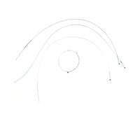 ZUUOZBYY 4Pcs Violin Strings 4/4 Full Set Steel E A D G String Replacement Parts Accessories