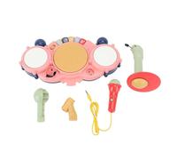 ZUUOZBYY Children Simulation Electronic Jazz Drum Multifunctional Cartoon Fun Hand Clap Drum Baby Early Educational Toy for Indoor and Outdoor