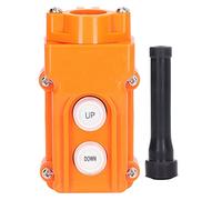ZUUOZBYY Crane Push Button Switch Plastic Pendant Control Station Up Down Hoist Switches with Joining Sleeve 500V