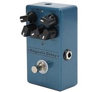 ZUUOZBYY Delay Effect Pedal Metal Dark Blue Magnetic Echoes Delays Pedals with Time Depth Speed Knob