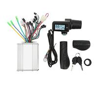 ZUUOZBYY Electric Bicycle Controller Kit 450W Brushless Controller LCD Screen Meter with Throttle Grip for Refitting 36V 48V
