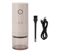 ZUUOZBYY Electric Burr Coffee Grinder ABS SUS 38 Gears Adjustable USB Rechargeable Portable Coffee Bean Mill for Home Drip Coffee