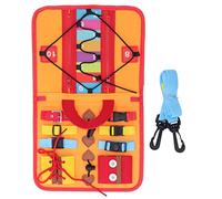 ZUUOZBYY Felt Busy Board Develop Life Skills Safe Material Toddler Activity Sensory Board for Home Early Education Centers
