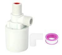 ZUUOZBYY Floating Ball Valve Inside Inlet Tank Automatic Water Level Control Plastic G1/2in