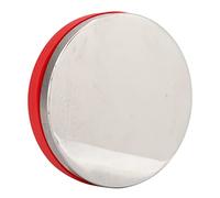 ZUUOZBYY Steel Bench Block High Hardness High Safety Small Portable Round Steel Bench for Metal Flattening Typesetting Shaping