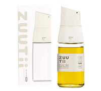 Zuutii Olive Oil Dispenser, Drip Free Spout Oil Dispenser Bottle for Kitchen Glass Oil and Vinegar Dispenser Olive Oil Bottle Cooking Oil Dispenser Soy Sauce Dispenser Oil Container Cream White