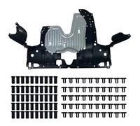 ZUVELLO 74110-T2F-A01 Under Engine Lower Cover Assembly Radiator Support Splash Shield Guard with 50 Push-Type Retainer Clips Fit for 2016-2017 Honda Accord 2.0 L 2.4L 3.5L