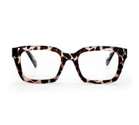 ZUVGEES Retro Oversized Blue Light Blocking Reading Glasses Big Eyeglass Frames Large lens Computer Readers (Tortoise, 1.50)