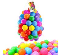 Zuvo 300 Pack Ball Pit Balls For Childrens, Colorful, Durable & Safe Plastic Balls For Kids Play Area
