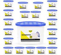 Zuvo Dehumidifier 500Ml Pack Of 20 Moisture Absorber And Closet Dehumidifier For Damp