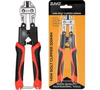 Zuvo Heavy Duty 8 inches Bolt Cutter Professional Cable Wire Cutter for Padlocks, Chains