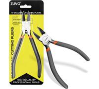 Zuvo Heavy-Duty Wire Cutter (6-Inch) - Ultra-Sharp, Precision Side Cutter For Electrical Work, Crafting, Jewellery Making & Diy
