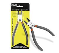 Zuvo Heavy-Duty Wire Cutter (6-Inch) - Ultra-Sharp, Precision Side Cutter for Electrical Work, Crafting, Jewellery Making & DIY Projects