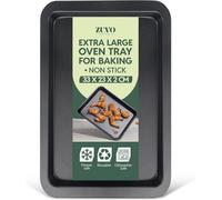 Zuvo Non Stick Baking Tray 32Cm Carbon Steel Oven And Roasting Pan