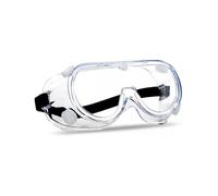 Zuvo Safety Goggles - Clear Anti-Fog Protective Glasses for Work, Lab, and DIY - Impact & Dust Resistant Eye Protection