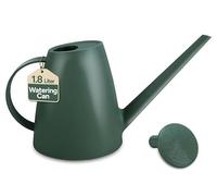 Zuvo Small Indoor Watering Can 1.8L with Long Spout, Detachable Rose Head