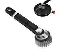 Zuvo Soap Dispensing Dish Brush, Refillable Washing Up Brush for Kitchen