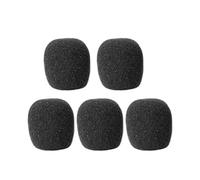 ZUXOCY 5Pcs Headset Microphone Covers Set Foam Small Microphone Covers Mic Windscreens Windshields for Desktop Mic, Headset Mic