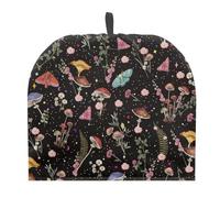 ZUXONGSY Mushroom Teapot Cozy Butterfly Tea Cozy for Teapot Insulated Tea Cozies Tea Pot Cover Dust Home Kitchen Decorative Teapot Protector for Women